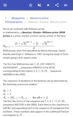 Integer sequences android App screenshot 5