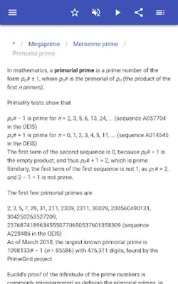 Integer sequences android App screenshot 6