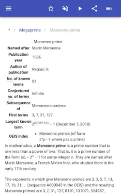 Integer sequences android App screenshot 7